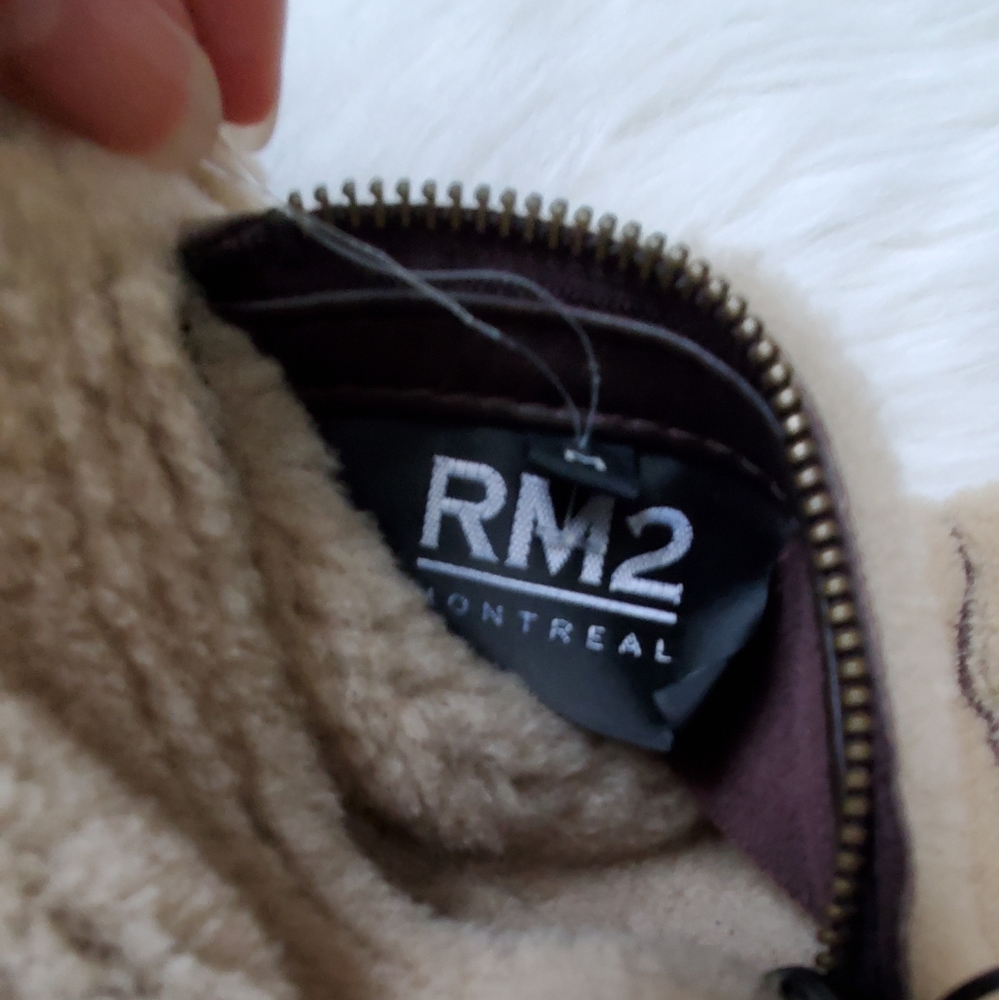 RM2 Shearling reversible jacket - Picture 8 of 15